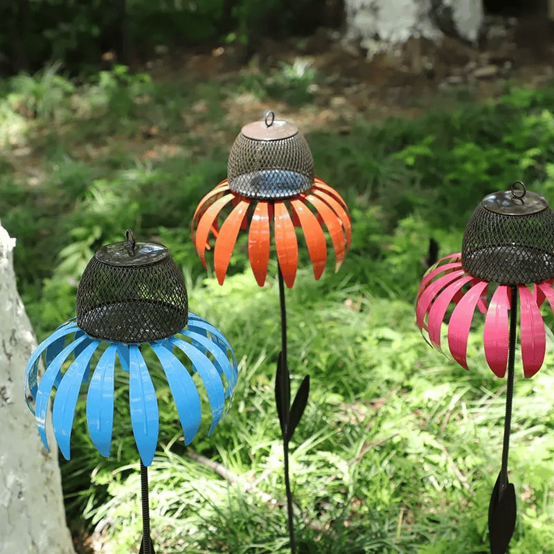 Mangeoire à Oiseaux en Métal Durable | Design Élégant et Résistant aux Intempéries