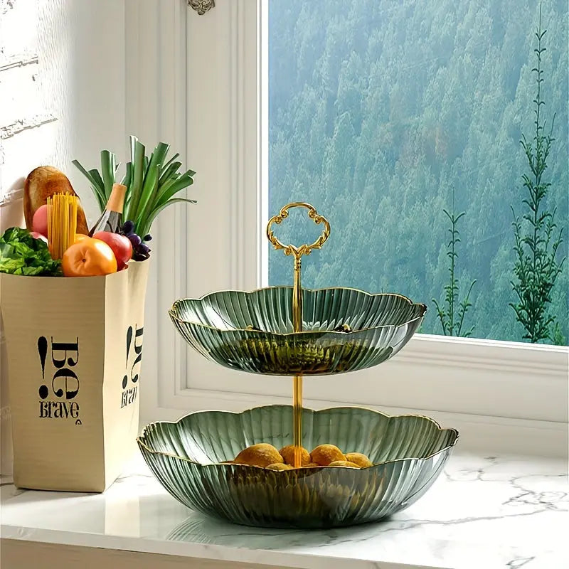Organisateur de Fruits à 3 Niveaux | Design Élégant et Pratique pour Cuisine