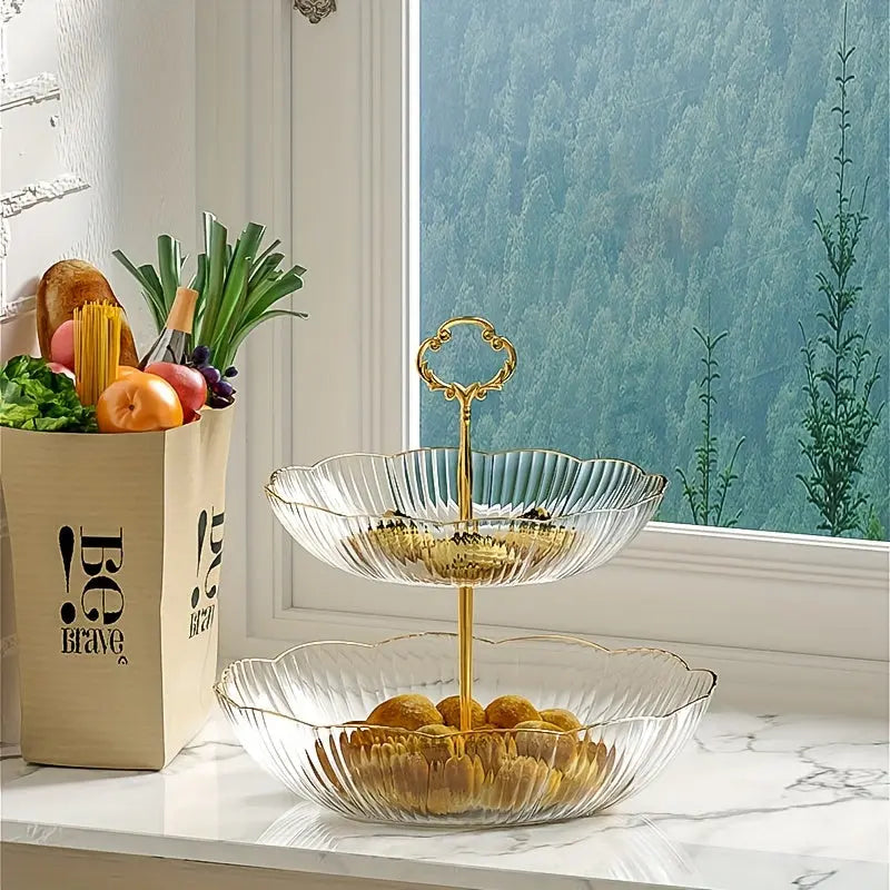 Organisateur de Fruits à 3 Niveaux | Design Élégant et Pratique pour Cuisine