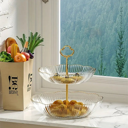 Organisateur de Fruits à 3 Niveaux | Design Élégant et Pratique pour Cuisine