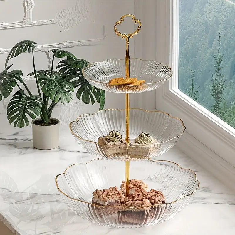 Organisateur de Fruits à 3 Niveaux | Design Élégant et Pratique pour Cuisine