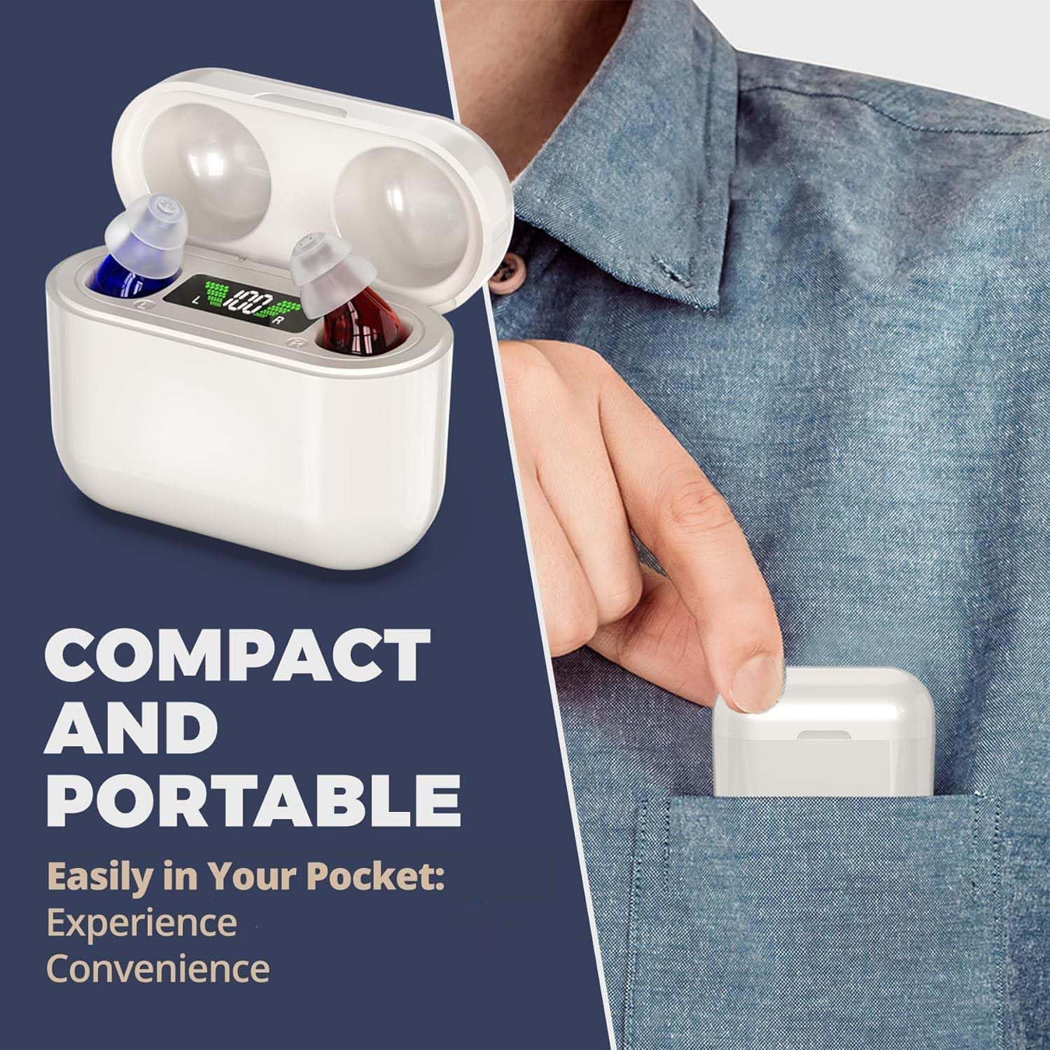 Appareils Auditifs Rechargeables Bluetooth | Clarté Sonore et Confort Optimal