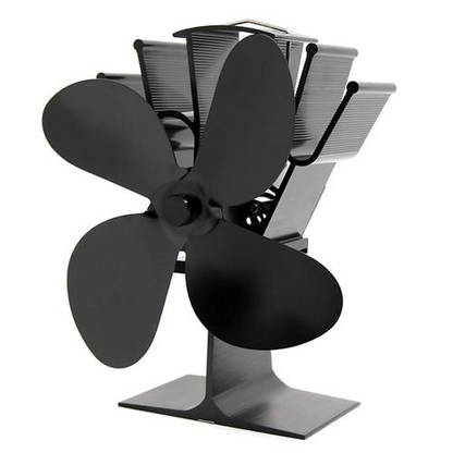 Ventilateur de Cheminée Alimenté par Chaleur | Écologique et Silencieux pour Confort