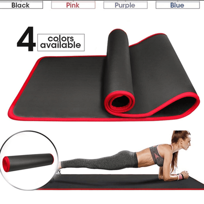 Tapis de Yoga Antidérapant Écologique | Extra Épais pour Confort et Stabilité