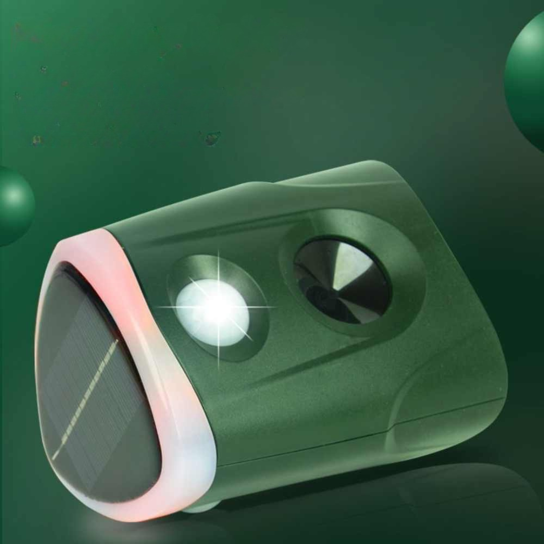 Répulsif Ultrasonique Solaire pour Jardin | Protection Écologique et Efficace