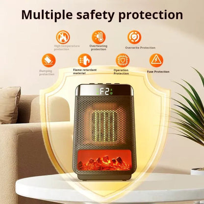 Chauffage Électrique Efficace | Compact et Thermostat Réglable