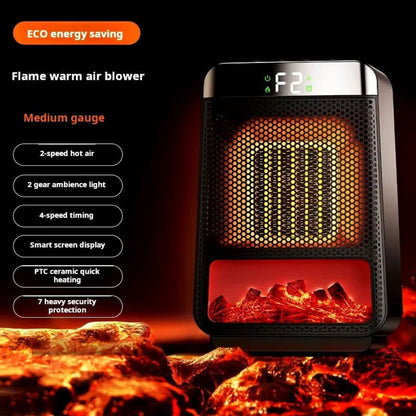Chauffage Électrique Efficace | Compact et Thermostat Réglable