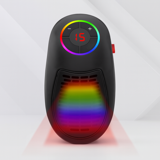 Chauffage Électrique Portable Économe | Thermostat Réglable et Sécurisé