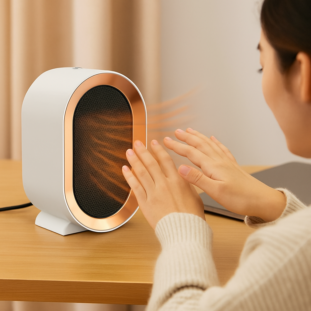 Chauffage Électrique Portable Énergétique | Solution Compacte et Silencieuse
