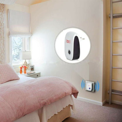 Répulsif Ultrasonique pour Nuisibles | Solution Sûre et Écologique à Domicile