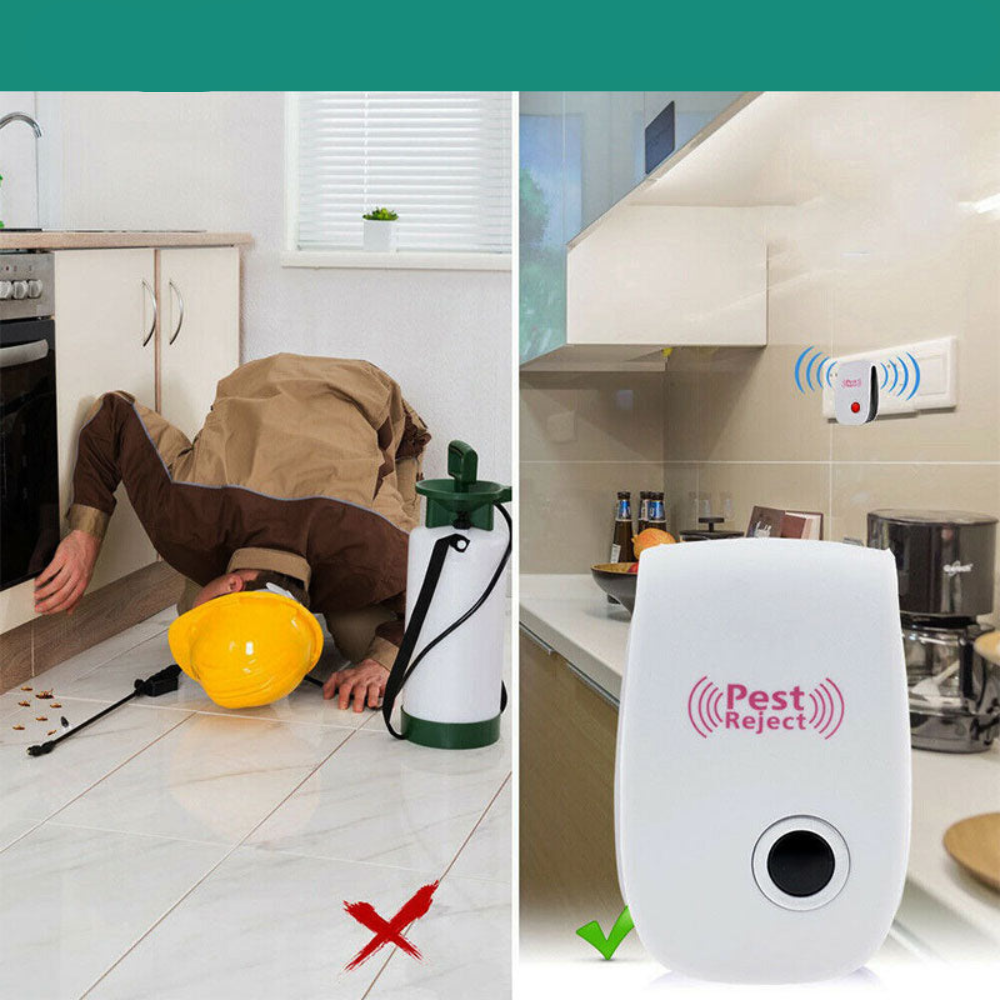 Répulsif Ultrasonique pour Nuisibles | Solution Sûre et Écologique à Domicile