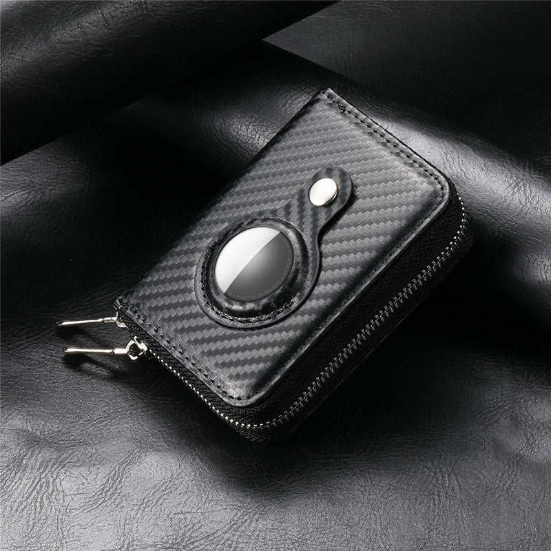 Portefeuille en Cuir RFID avec AirTag | Sécurité et Style Compact