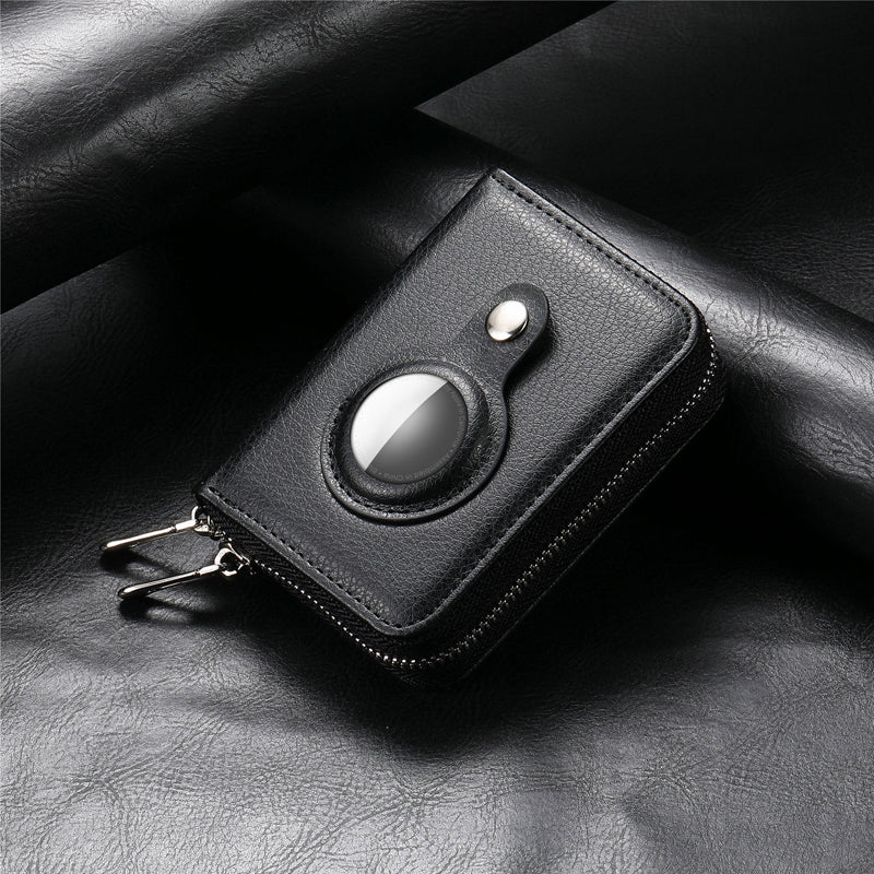 Portefeuille en Cuir RFID avec AirTag | Sécurité et Style Compact