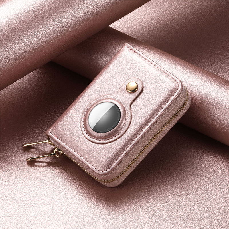 Portefeuille en Cuir RFID avec AirTag | Sécurité et Style Compact