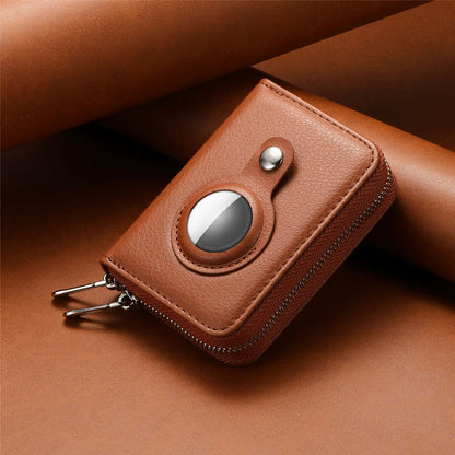 Portefeuille en Cuir RFID avec AirTag | Sécurité et Style Compact