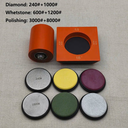 Aiguiseur de Couteau en Diamant | Affûtage Précis et Angles Réglables