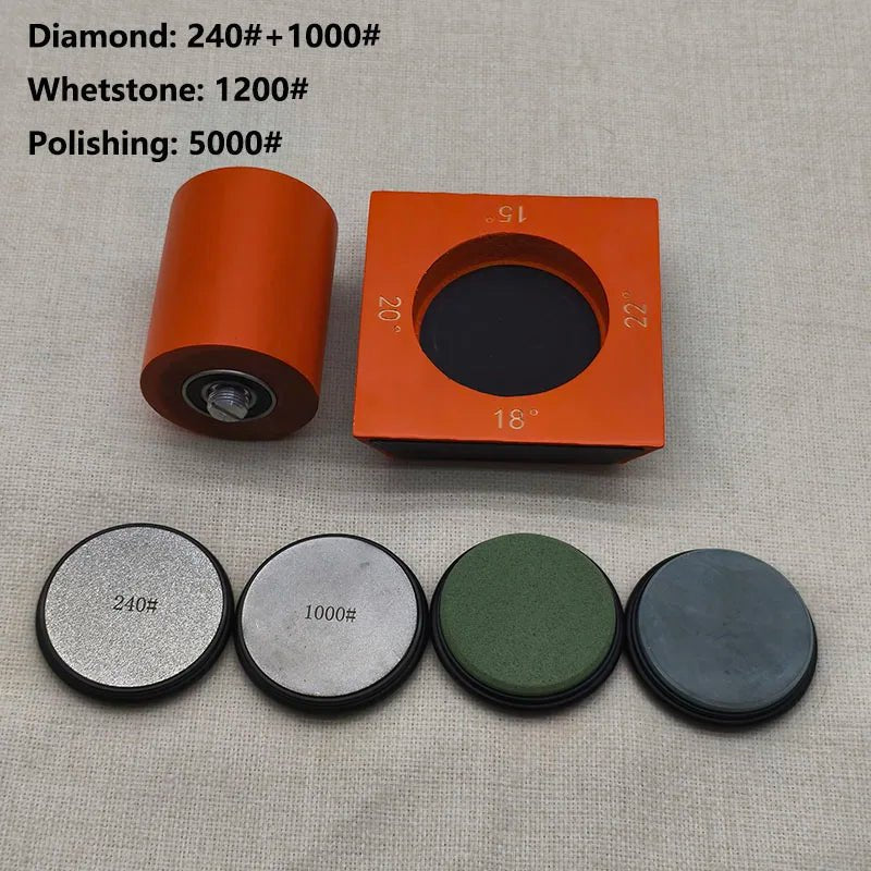 Aiguiseur de Couteau en Diamant | Affûtage Précis et Angles Réglables