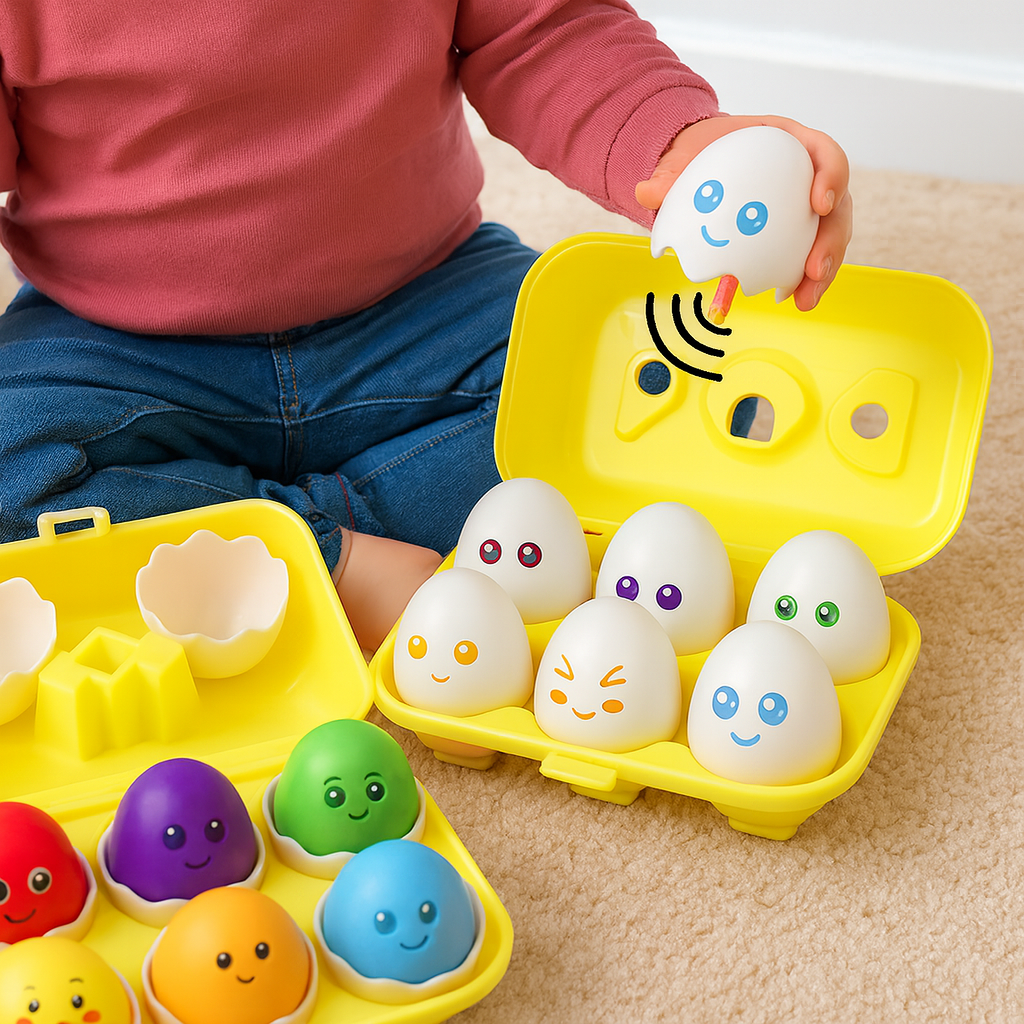 Jouet d'Appariement de Couleurs Montessori | Apprentissage Précoce et Coordination Motrice