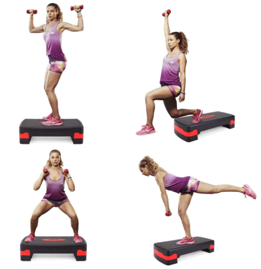 Step de Fitness Ajustable | Entraînement Polyvalent et Sécurisé