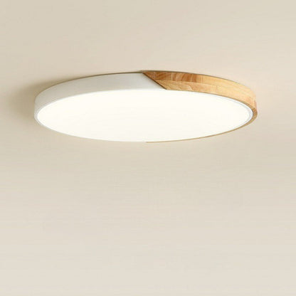 Lampe de Plafond en Bois Nordique | Design Élégant et Contemporain