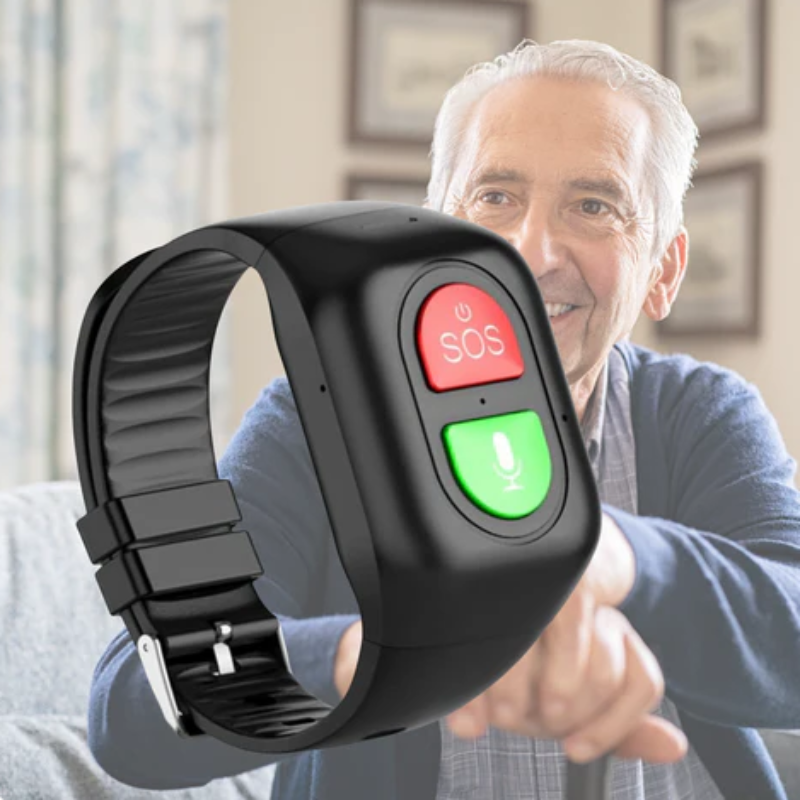 Montre GPS 4G pour Seniors | Suivi de Sécurité et Santé
