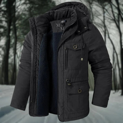 Manteau d'hiver pour Hommes | Chaleur et Style Urbain Moderne