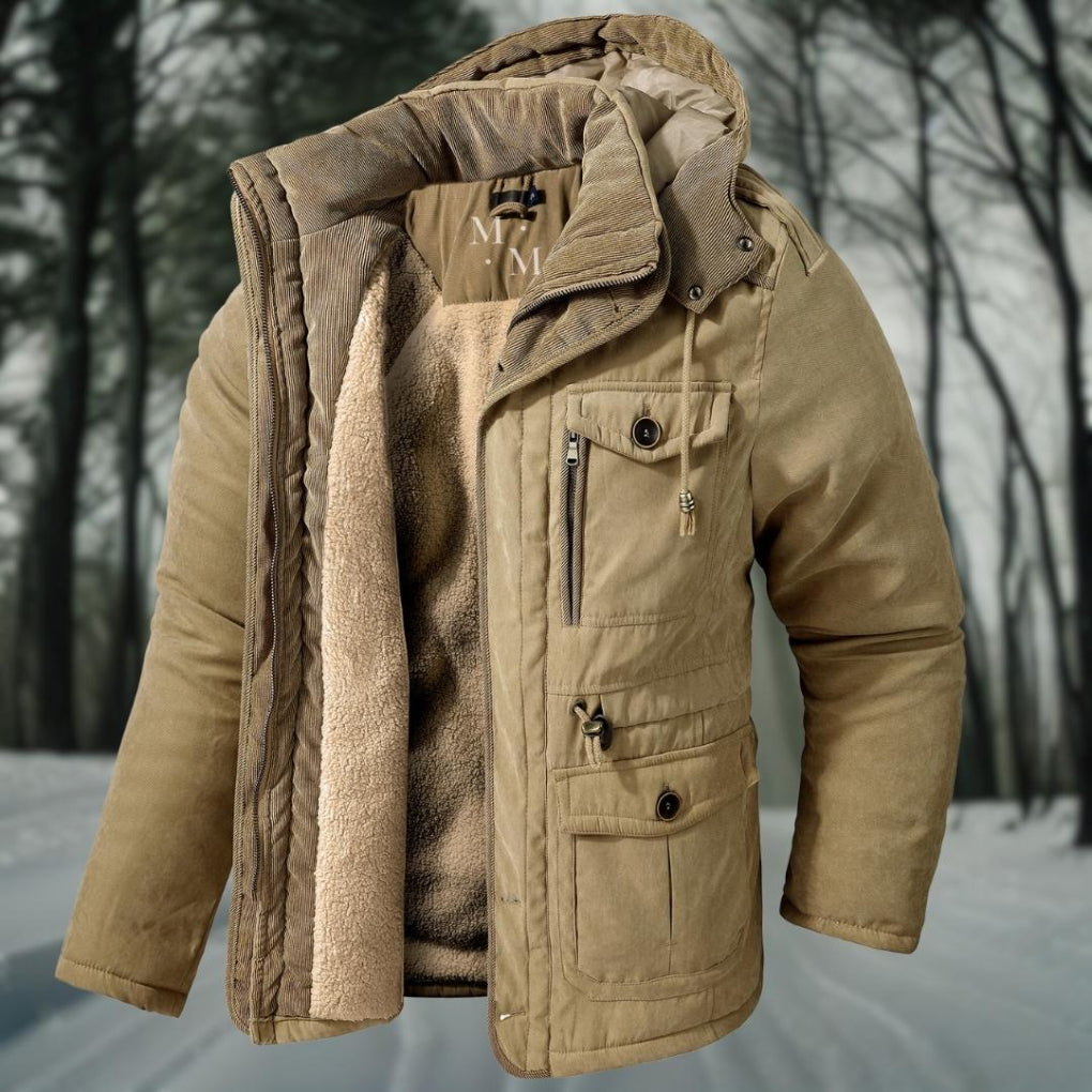 Manteau d'hiver pour Hommes | Chaleur et Style Urbain Moderne