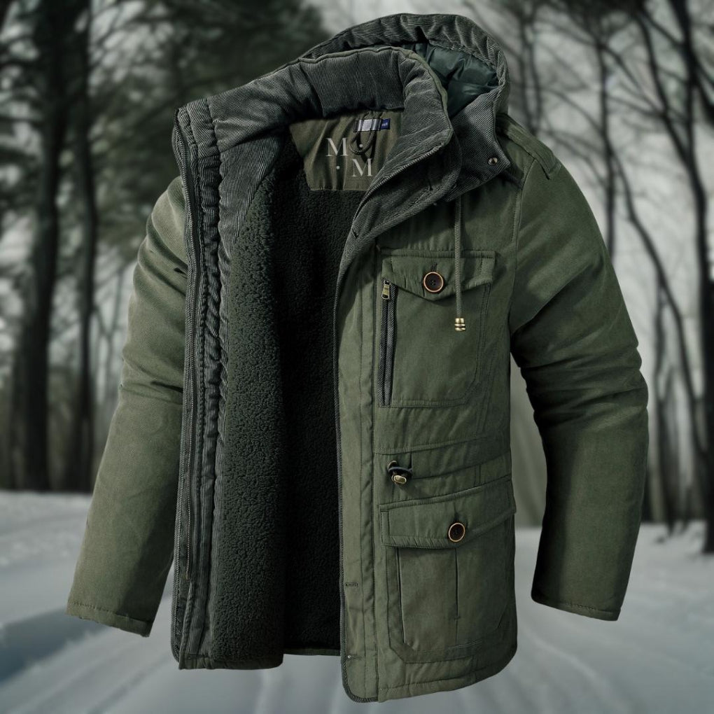 Manteau d'hiver pour Hommes | Chaleur et Style Urbain Moderne