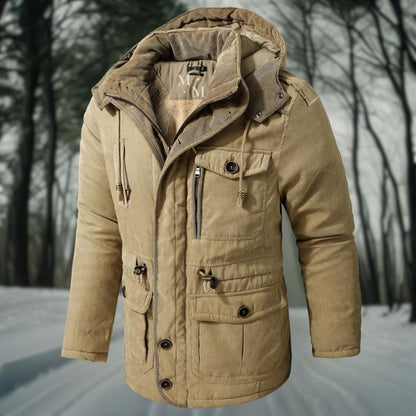 Manteau d'hiver pour Hommes | Chaleur et Style Urbain Moderne