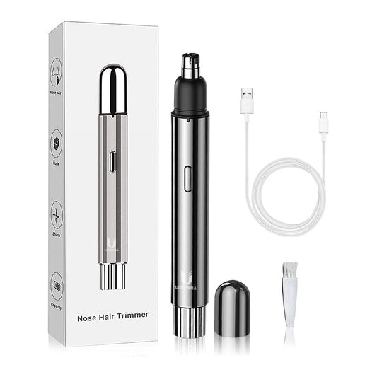 Tondeuse à Poils de Nez Rechargeable | Lames de Précision et Design Compact