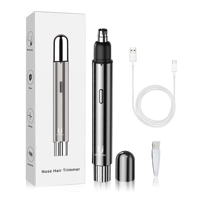 Tondeuse à Poils de Nez Rechargeable | Lames de Précision et Design Compact