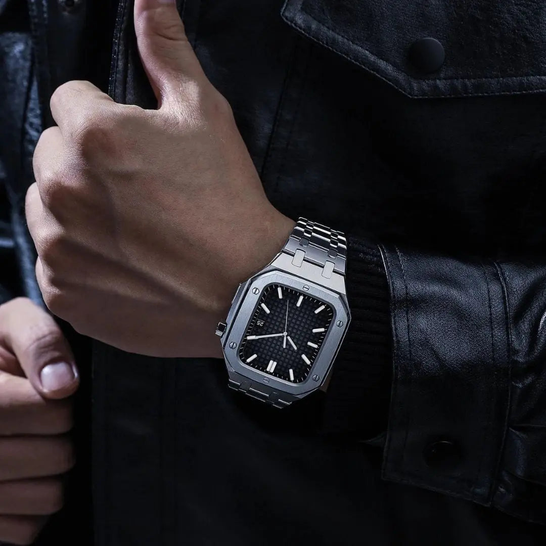 Coque de Protection pour Apple Watch 44 mm | Élégante et Durable en Acier Inoxydable