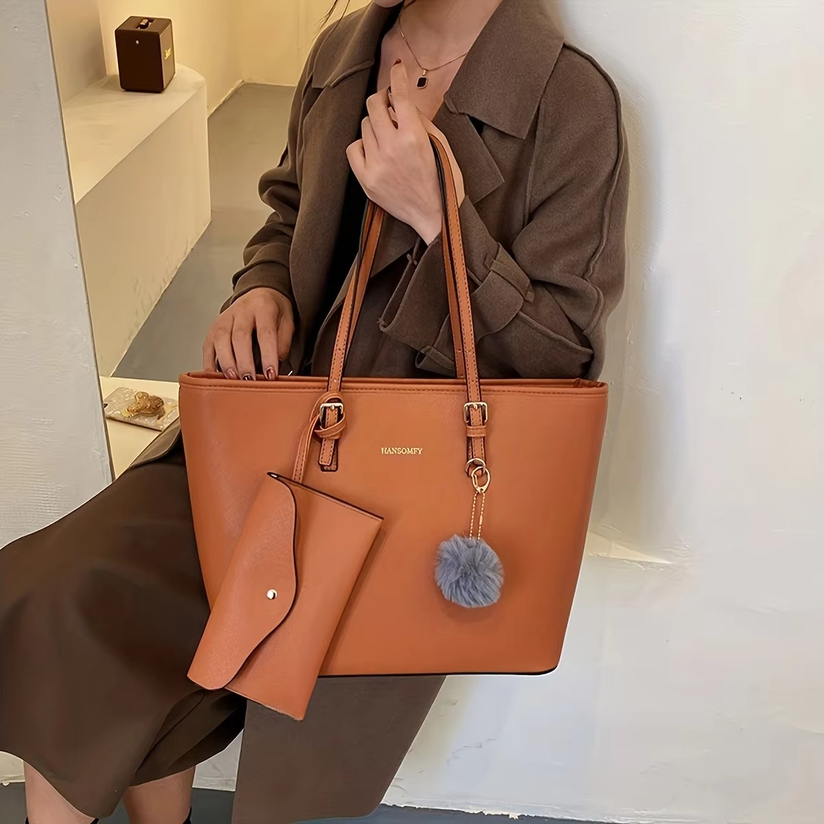 Sac à Épaule en Cuir Embossé | Élégance et Polyvalence au Quotidien