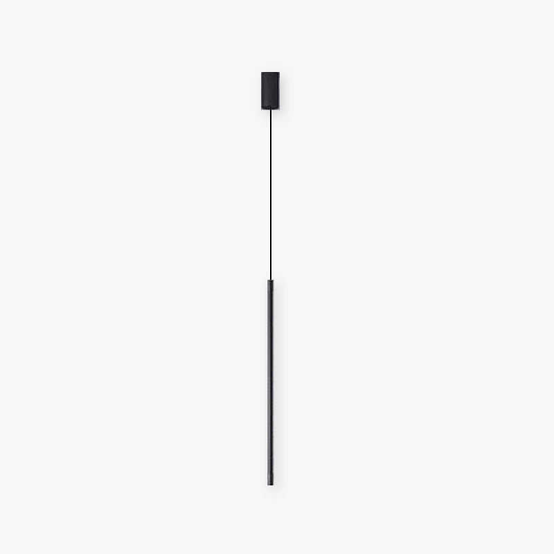 Lampe Suspendue Linéaire Moderne | Hauteur Personnalisable et Éclairage LED