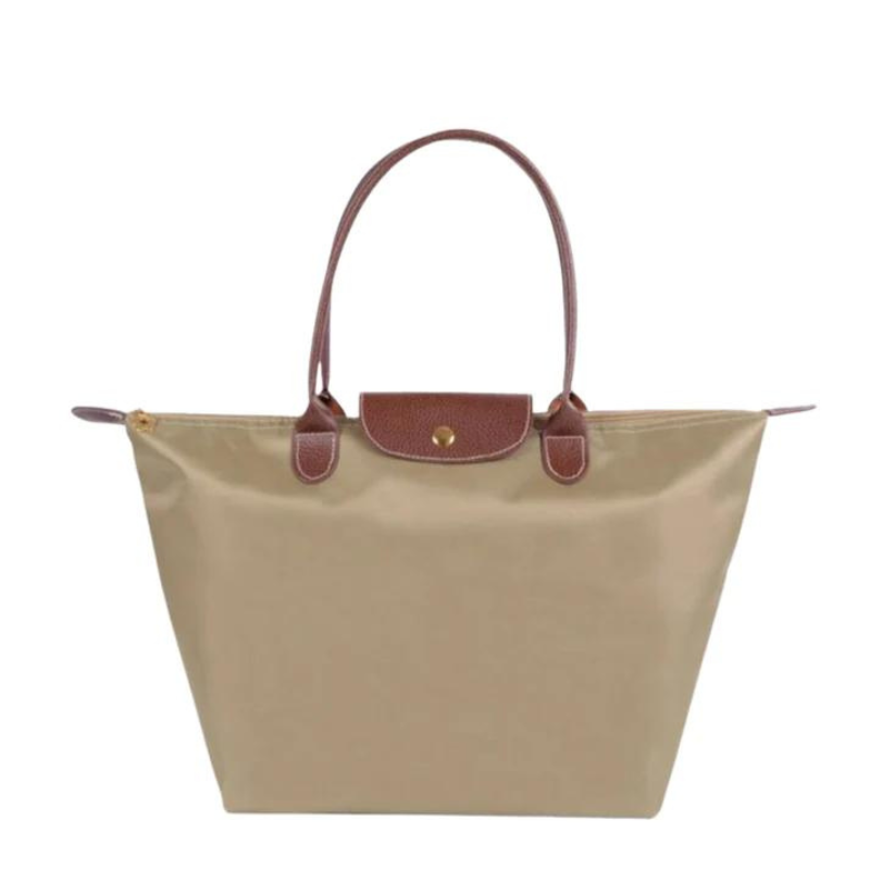Sac à Main en Cuir PU | Élégant avec Accents Dorés et Rangement Pratique