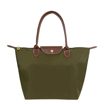Sac à Main en Cuir PU | Élégant avec Accents Dorés et Rangement Pratique