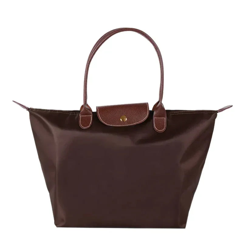 Sac à Main en Cuir PU | Élégant avec Accents Dorés et Rangement Pratique