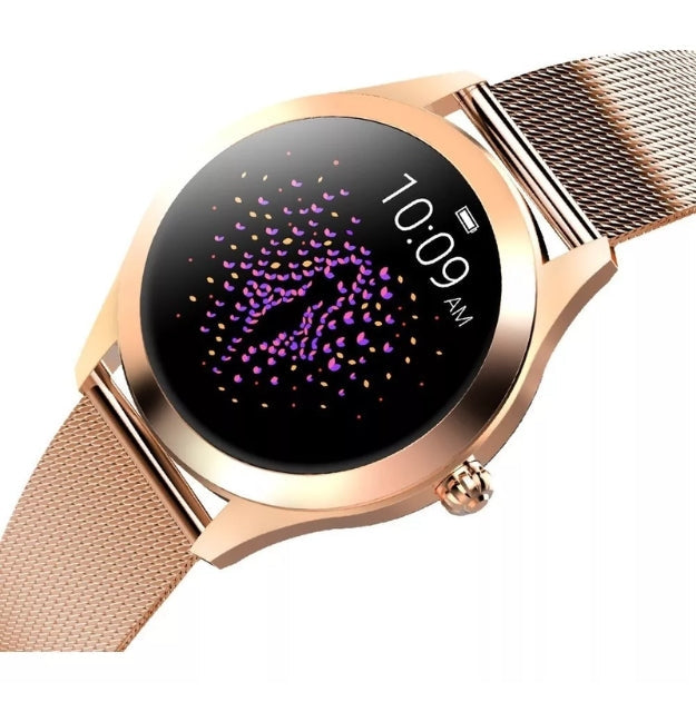 Montre Connectée Élégante pour Femmes | Suivi de Santé et Style Personnalisable