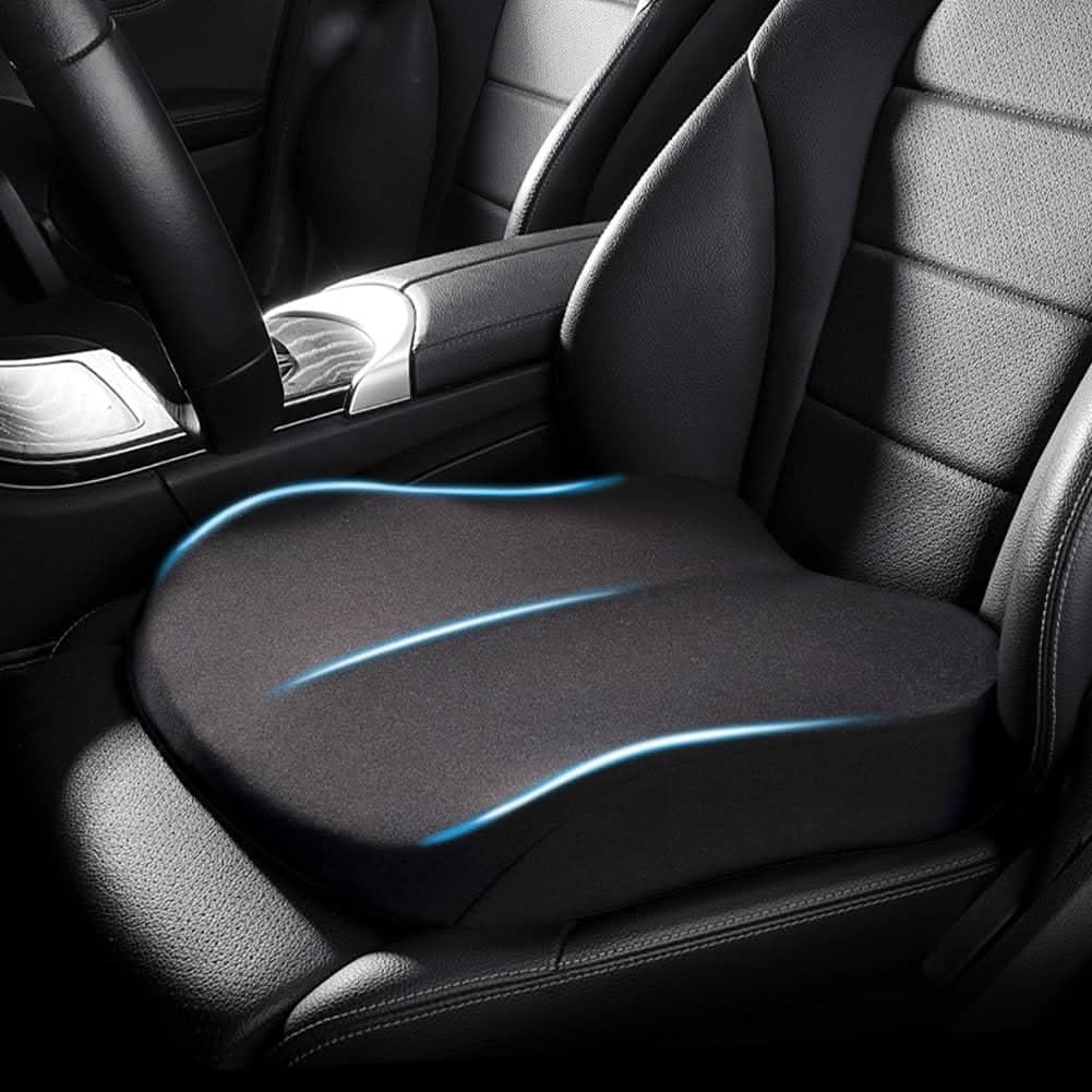 Coussin de Siège de Voiture Ergonomique | Confort et Visibilité Améliorés