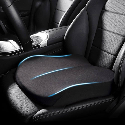Coussin de Siège de Voiture Ergonomique | Confort et Visibilité Améliorés