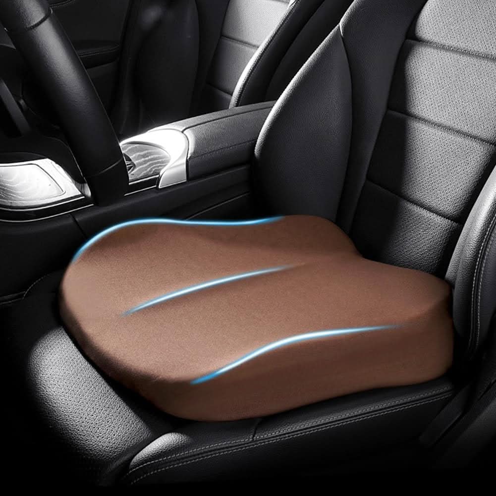 Coussin de Siège de Voiture Ergonomique | Confort et Visibilité Améliorés