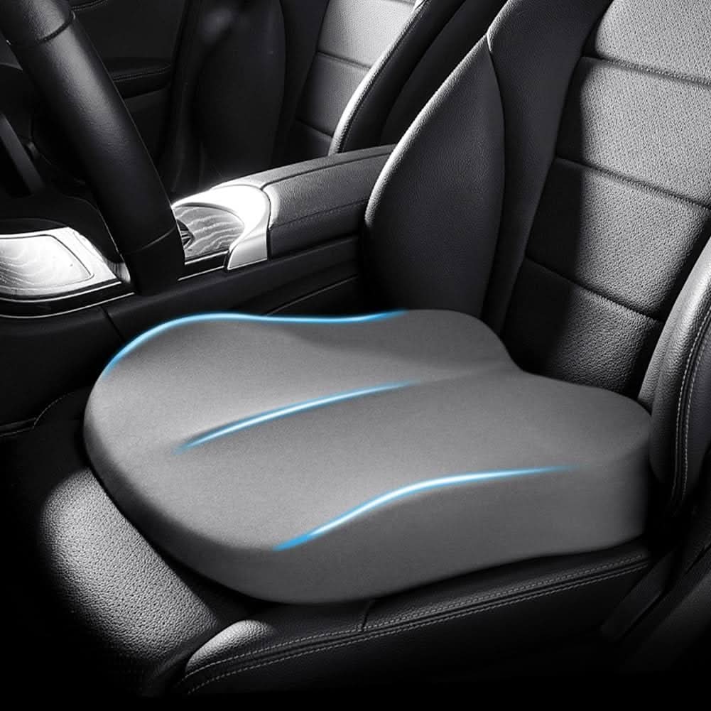 Coussin de Siège de Voiture Ergonomique | Confort et Visibilité Améliorés
