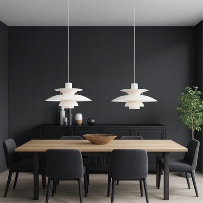 Lampe Pendante Danoise Moderne | Design Élégant et Ambiance Chaleureuse