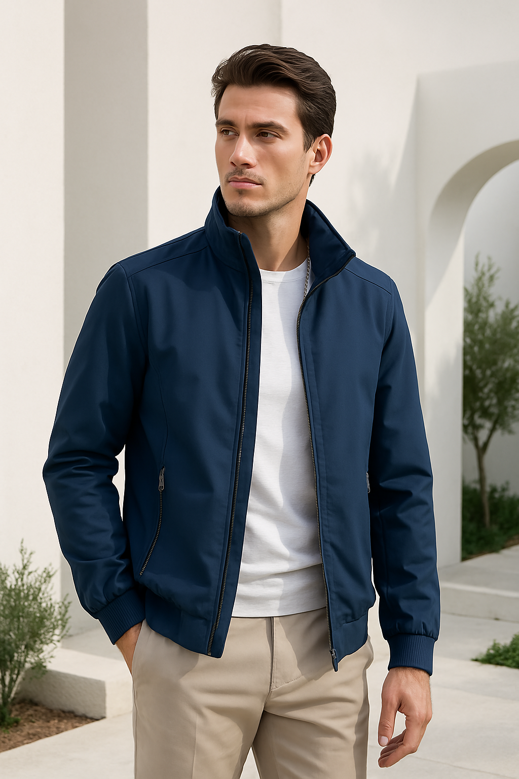 Veste d'été Coupe-Vent pour Hommes | Légère et Respirante pour Confort Optimal