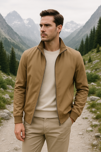 Veste d'été Coupe-Vent pour Hommes | Légère et Respirante pour Confort Optimal