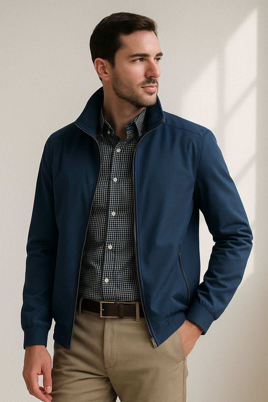Veste d'été Coupe-Vent pour Hommes | Légère et Respirante pour Confort Optimal
