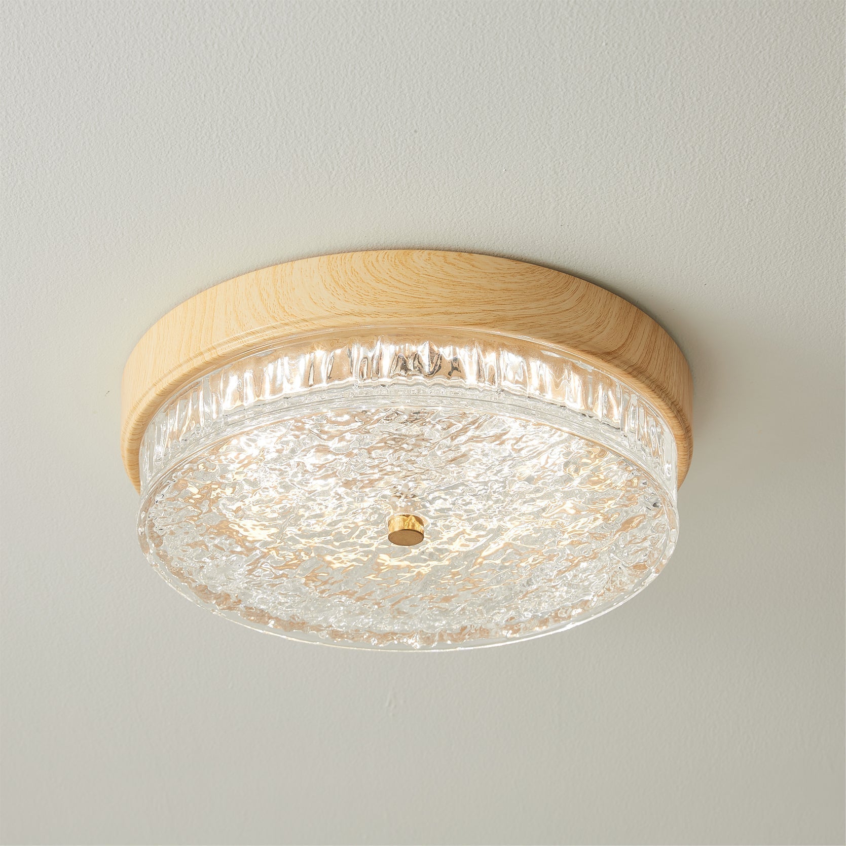 Plafonnier Design Moderne en Verre | Élégance Naturelle et Chaleur Intérieure