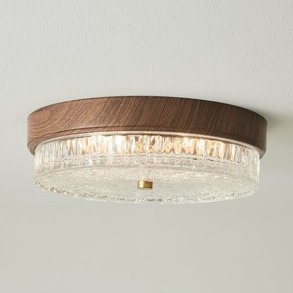 Plafonnier Design Moderne en Verre | Élégance Naturelle et Chaleur Intérieure
