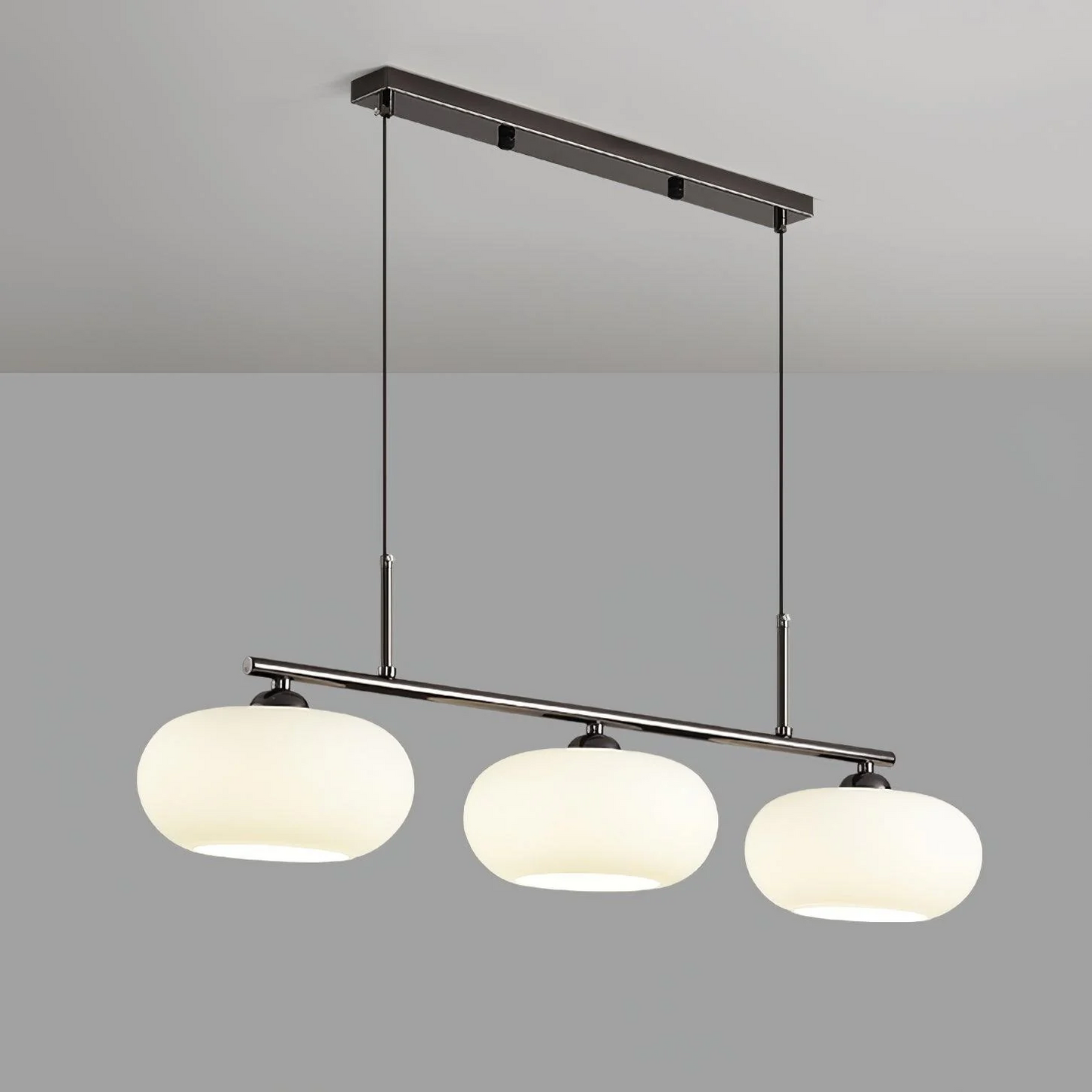Lampe Suspendue Bauhaus à 3 Têtes | Design Épuré et Ambiance Chaleureuse