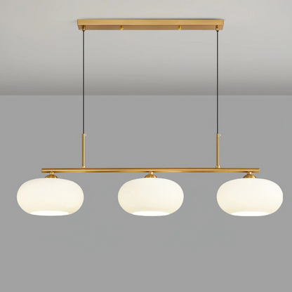 Lampe Suspendue Bauhaus à 3 Têtes | Design Épuré et Ambiance Chaleureuse